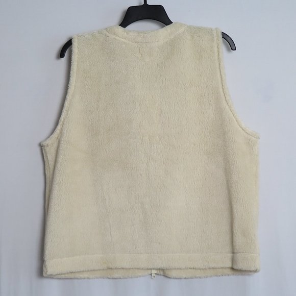 EILEEN FISHER  V-Neck Full-Zip Vest.   Tag was removed, worn couple times. - Picture 5 of 5